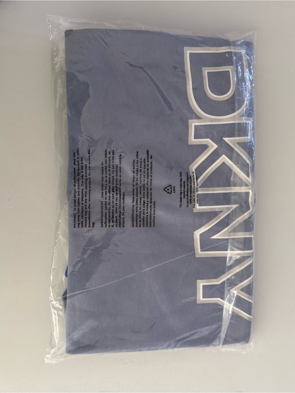 DKNY Sport Light Blue Logo T-Shirt